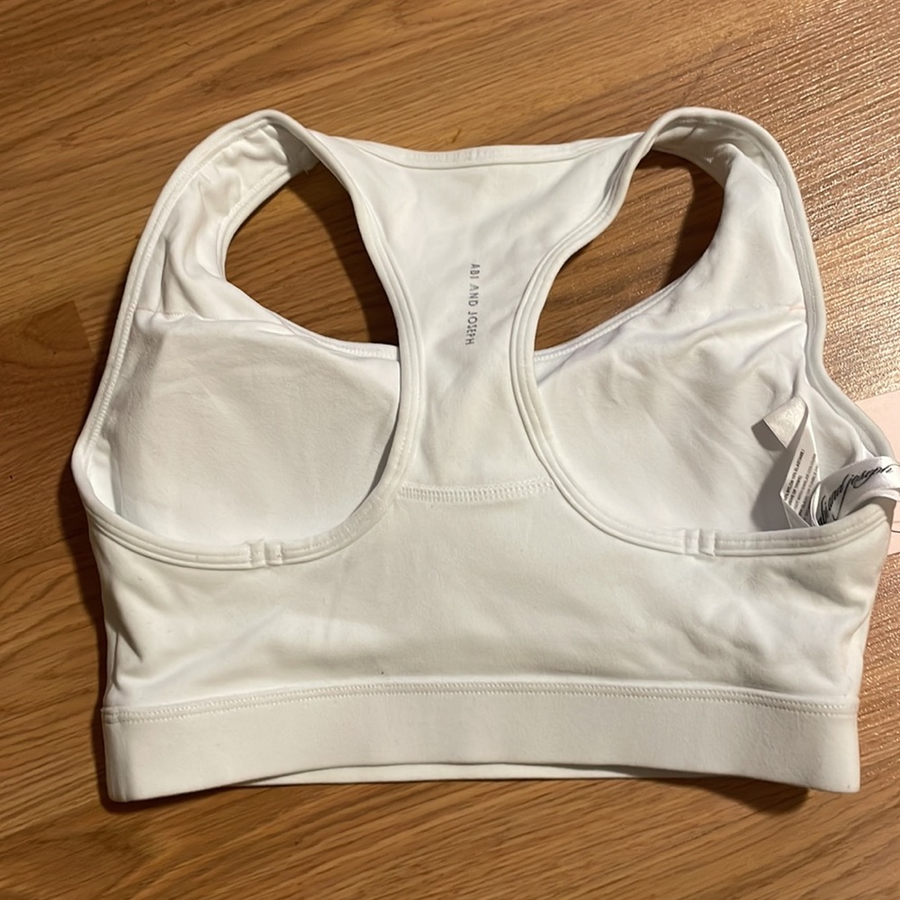 NWT ABI And JOSEPH Run Swim High Support Sports Bra. XS - Picture 5 of 9